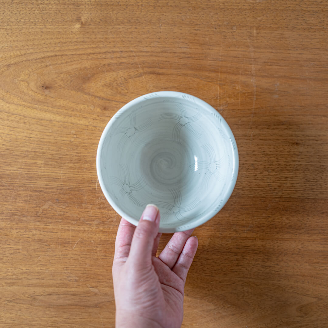 【WEB限定】粉引トチリ 40丼 -器市-
