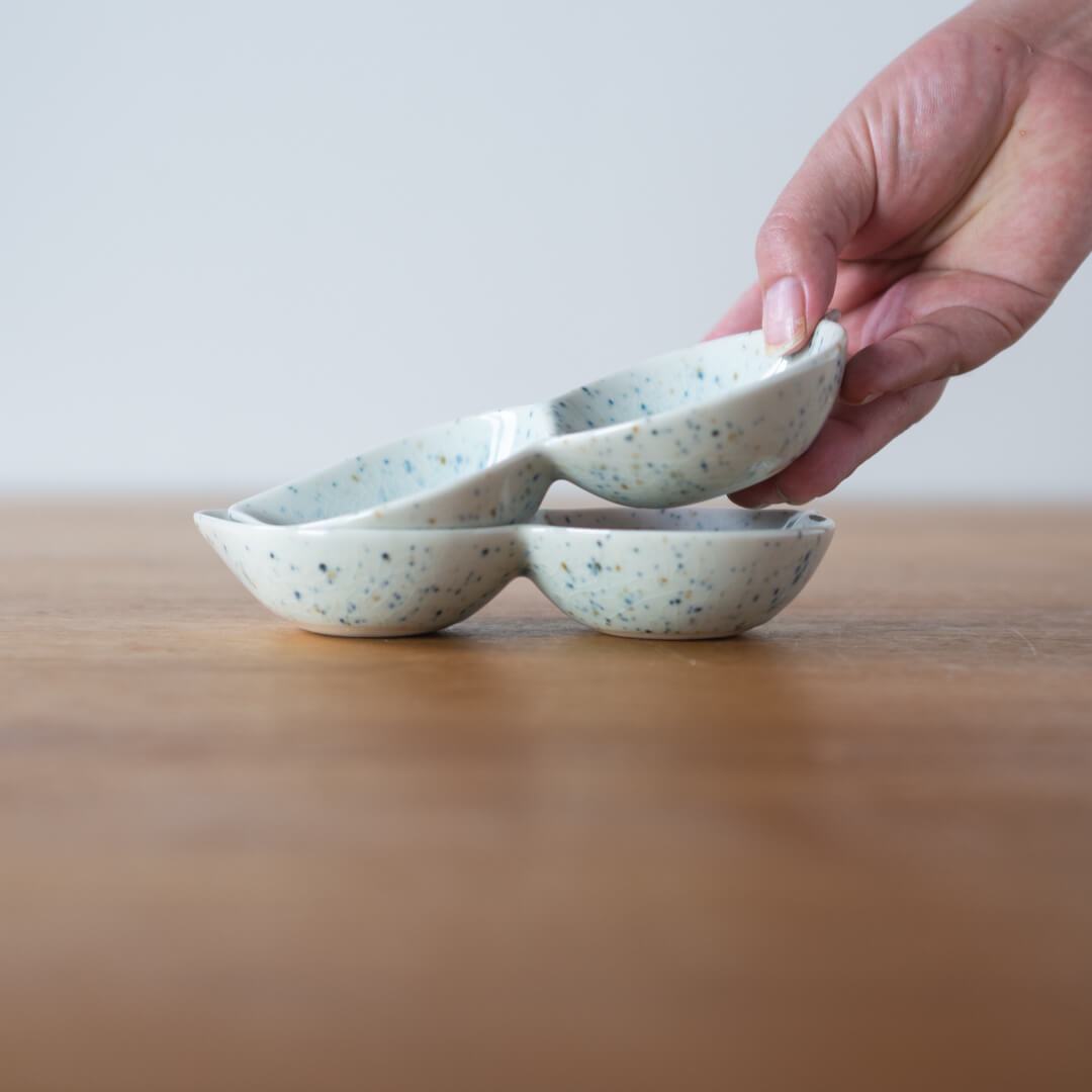 【WEB限定】星屑 2豆皿 -器市-