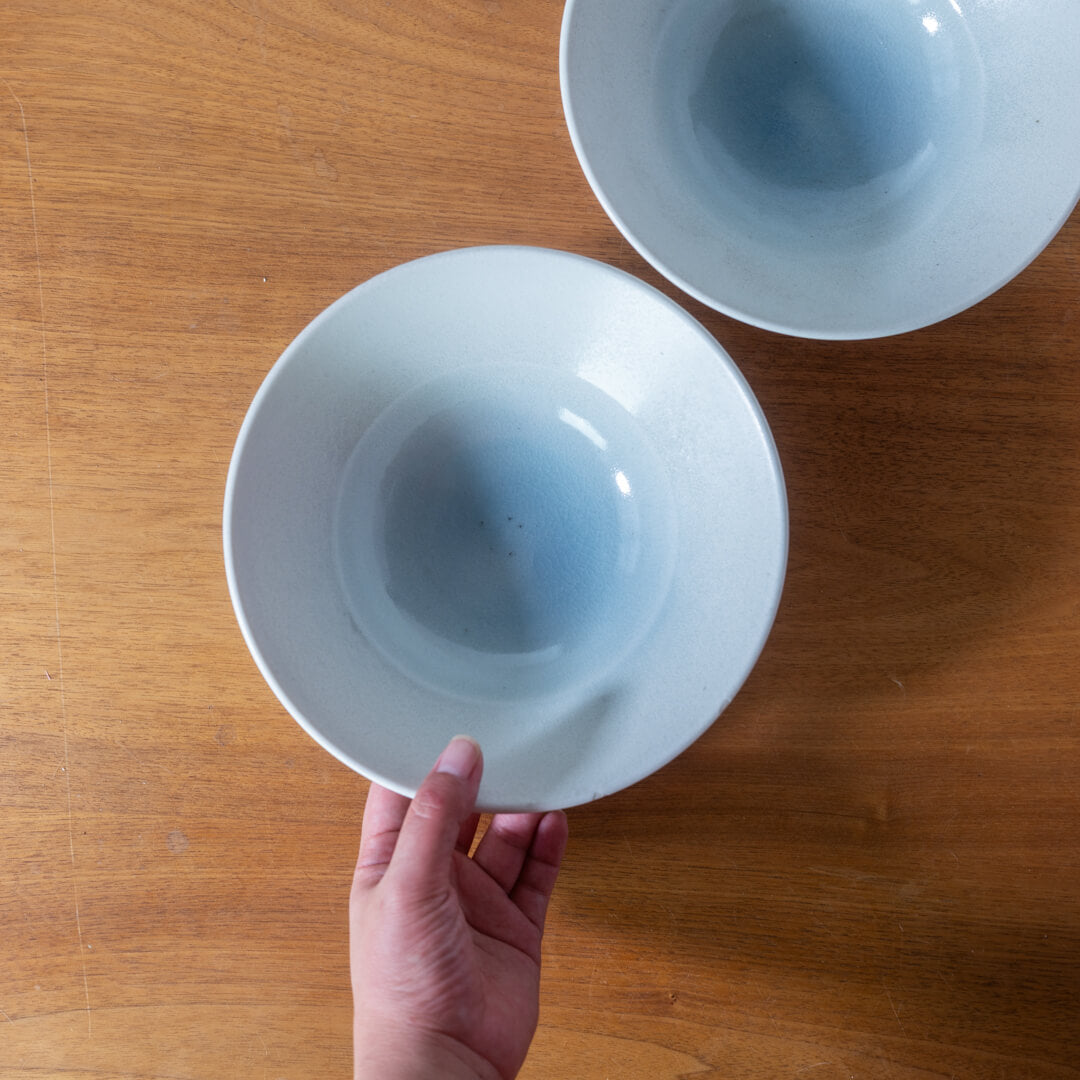 【WEB限定】氷結ブルー 輪二重6.5深鉢 -器市-