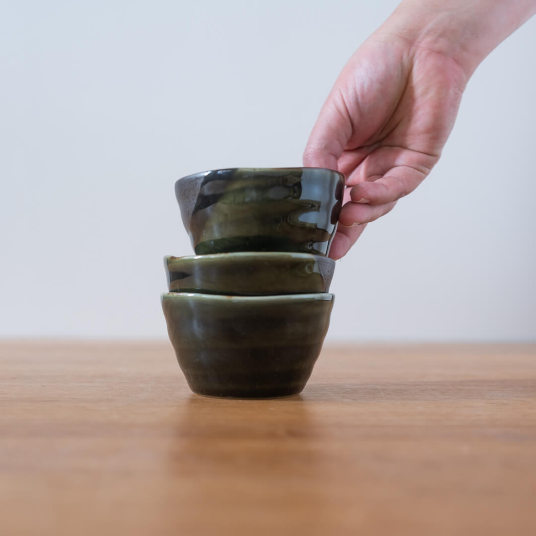 【WEB限定】織部塗分け小鉢 -器市-