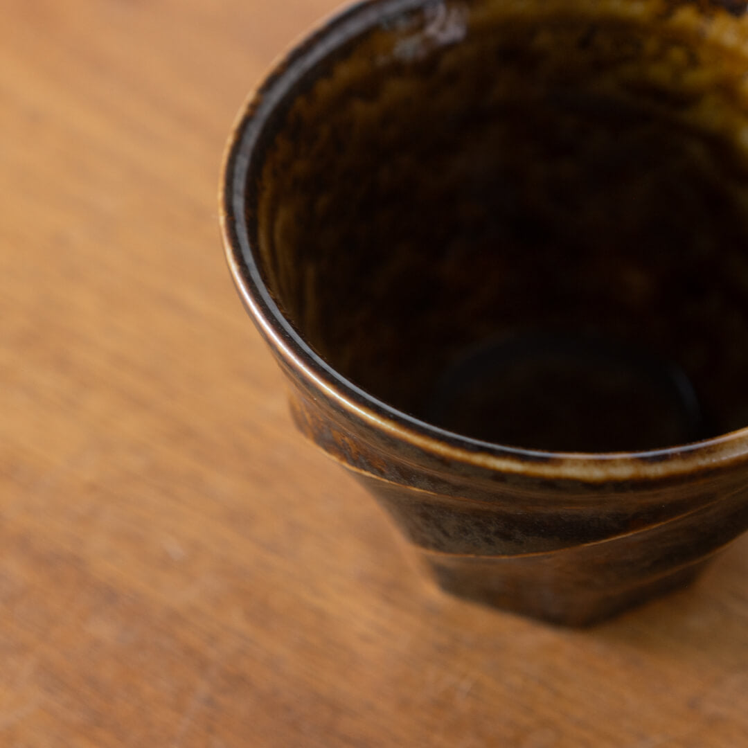 【WEB限定】色釉茶イラボ LB型そば猪口 -器市-