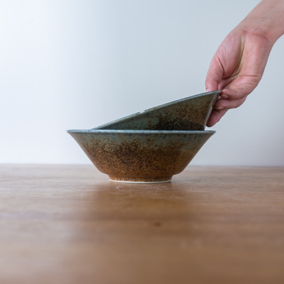 【WEB限定】砂地 切立6.3丼 -器市-
