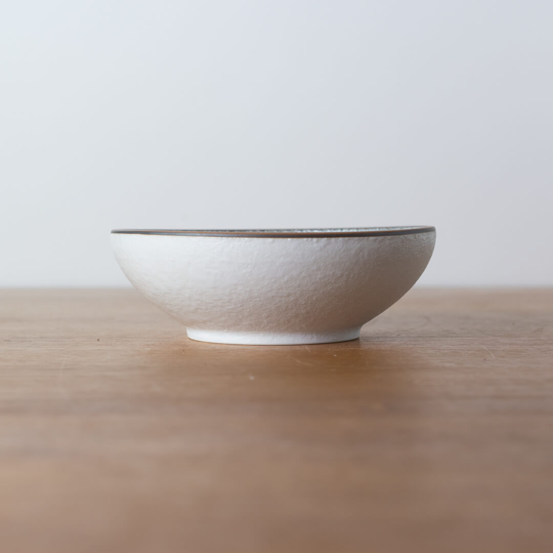 【WEB限定】かいらぎ 白 メタ4.8鉢 -器市-