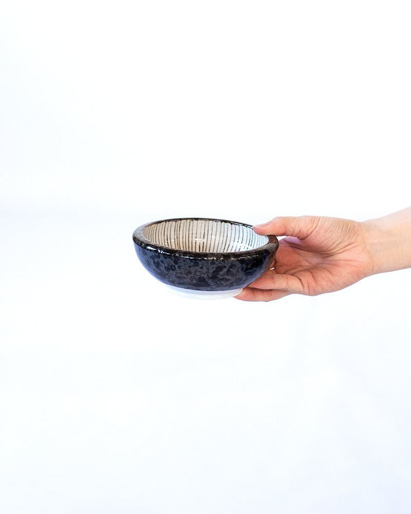 黒真珠十草 括り手4寸鉢