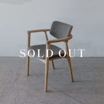 ［アップサイクル品］アッシュ材 LDダイニング3点セット カーム／テーブル130・ソファ130・左カウチ150