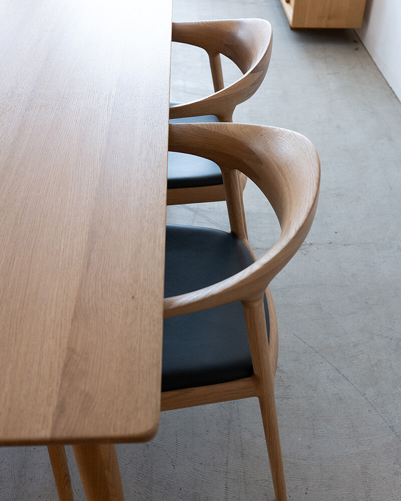 ［現品SALE］BRIDGE ﾀﾞｲﾆﾝｸﾞ4点ｾｯﾄ (ﾃｰﾌﾞﾙ+ﾁｪｱ×2+ﾍﾞﾝﾁ) AMLYS(ｱﾑﾘｽ)【工具不要 組み立てオプション付き】