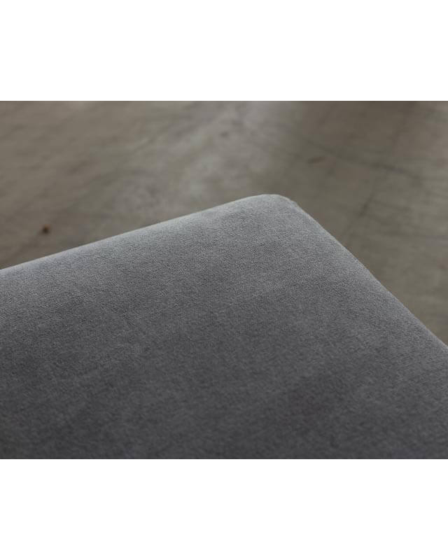 ［現品SALE］ソファ ミーオ レッドオーク無垢材 / 張地：カプリスグレー