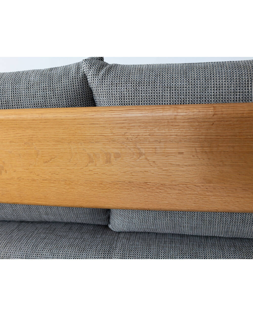 ［リユース品］飛騨産業 chigusa 3Pソファ WK11SOR レッドオーク/OU 張地 / Cランク ソーホー92