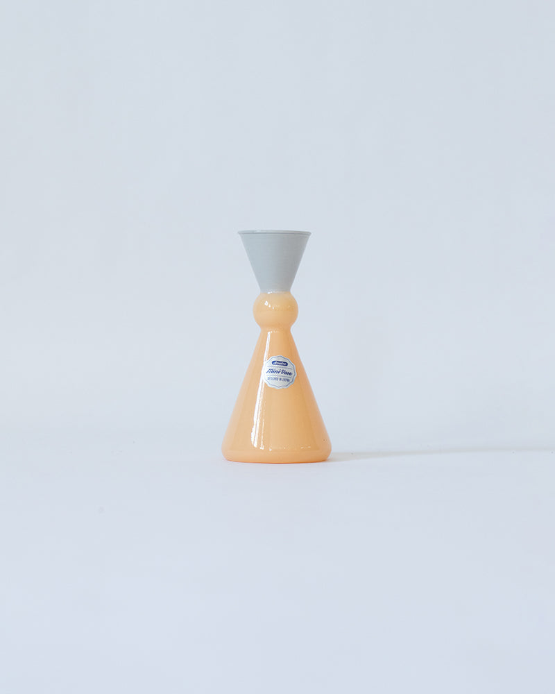 MINI VASE -TWO TONE-【Gray×Orange】