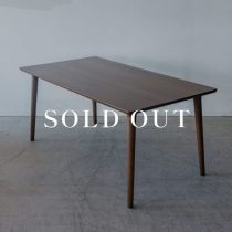 ［現品SALE］ダイニング4点セット DT605-5S4A70 WN/BK 150cm｜MILE_STONEチェア2脚＋VILLAベンチ