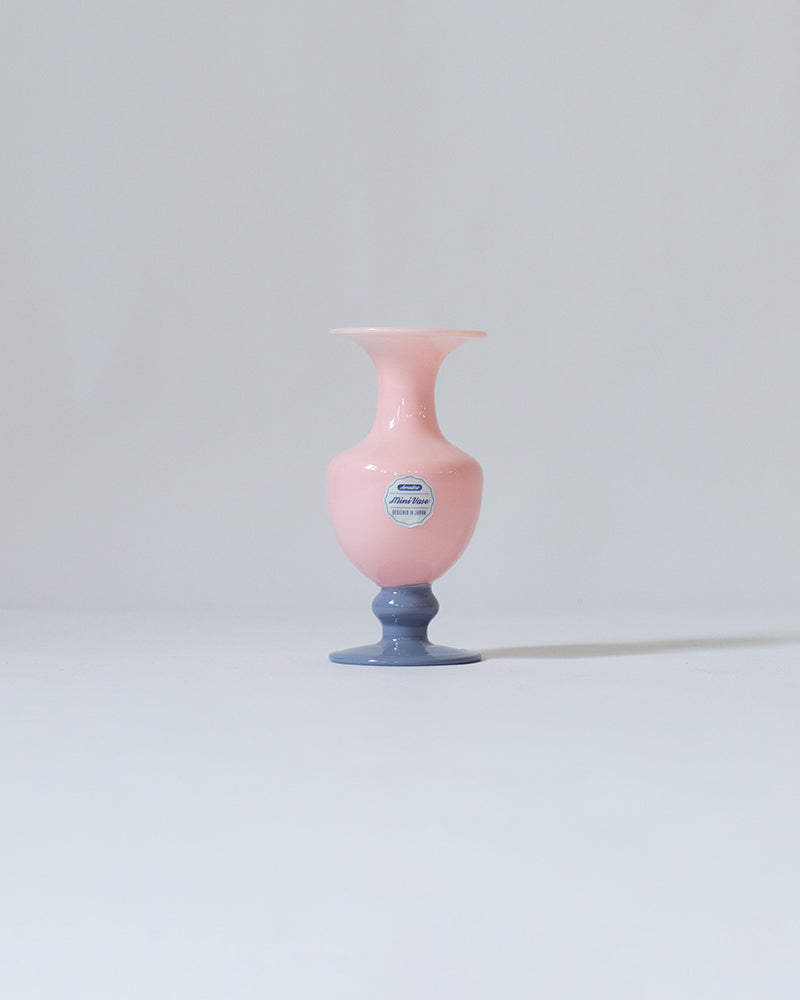 MINI VASE -TWO TONE-【Pink×Blue】