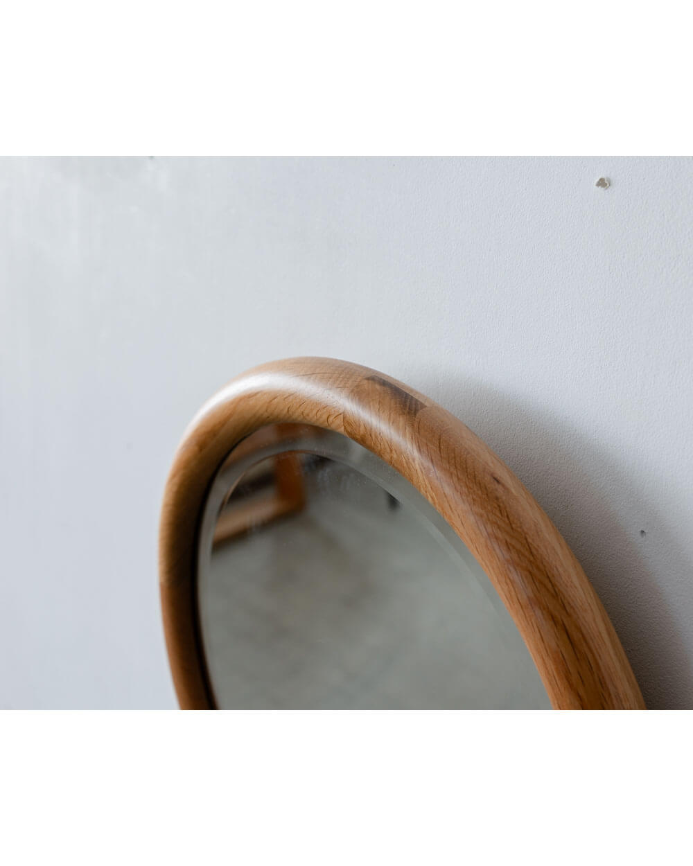 ［現品SALE］Round Mirror SUK（スーク）40 OAK