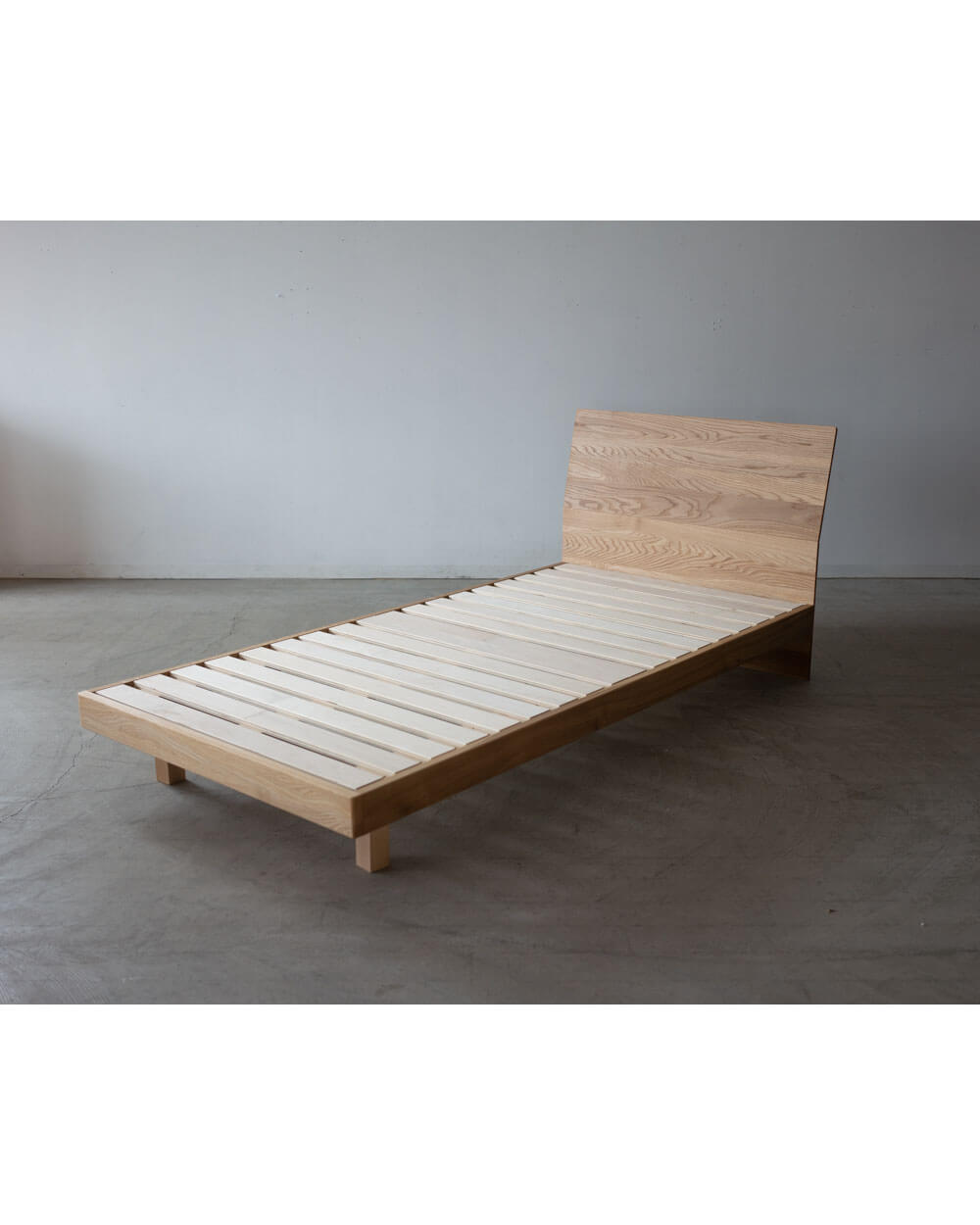 数量限定SALE］ETUシングルベッドフレーム ナラ/ オイル仕上げ
