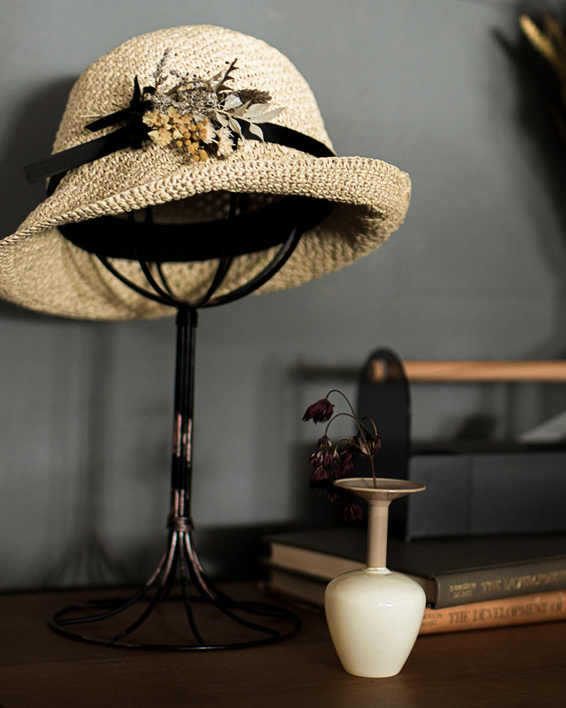 MINI VASE -TWO TONE-【Brown×Beige】