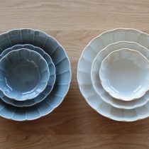kikuwari asabachi 菊割 5.0寸浅鉢 No,77 器市 アウトレット食器 美濃焼き カラー展開