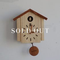 カッコークロック 森の巣箱 壁掛け時計 Oak Village 売り切れ