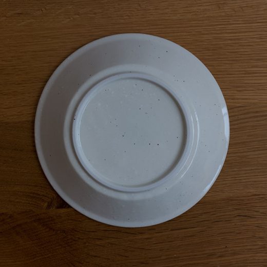 【WEB限定】白粉引しのぎ型　6.0深皿 -器市-