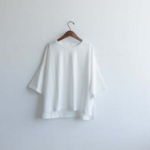 オフホワイト｜ビッグTシャツ（マルシェバッグ付き）　cocochi original