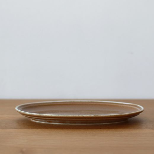 【WEB限定】シナモン リム型楕円皿 -器市-