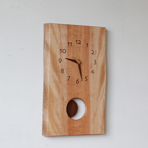 木の振り子時計mimi　カバ4（Ⅰ）　mori to kurasu