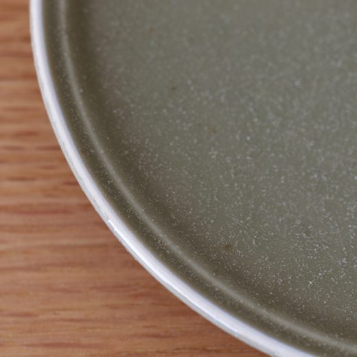 【WEB限定】オリーブ リム型4.5皿 -器市-