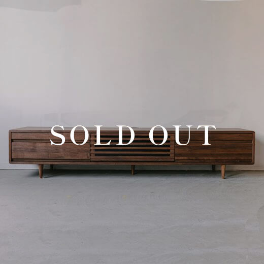 アウトレット家具の［現品SALE］スイート TVボード 200Hi ウォールナット-オイル 売り切れ