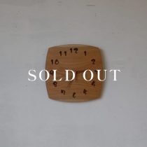 木の掛け時計 kaku 260 胡桃 売り切れ