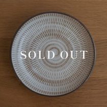 アウトレット食器(器市)のWEB限定 美濃民芸 玉渕6.0皿