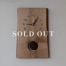 木の振り子時計mimi　クルミ21　mori to kurasu 売り切れ