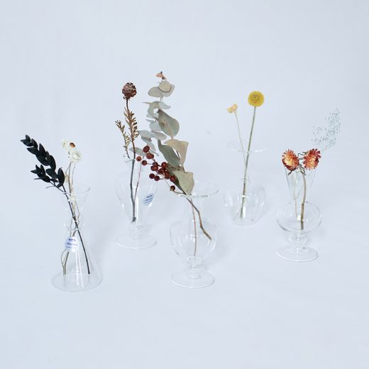 MINI VASE -CLEAR-【D】
