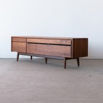 アウトレット家具のソレール TVボード150 ウォールナット/オイル