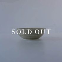 アウトレット食器(器市)の灰白刷毛4寸深口ボール 売り切れ
