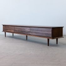 アウトレット家具のパラレルTVボード210 ウォルナット/クリア