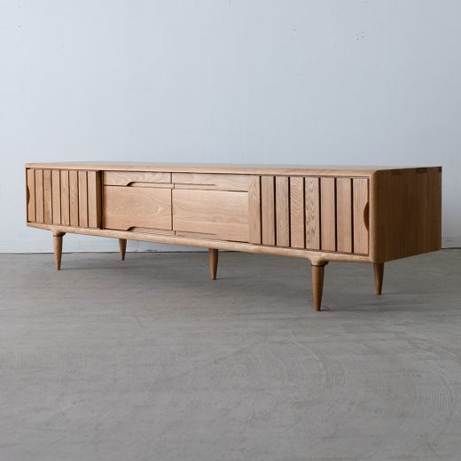 アウトレット家具のKISSUI TVボード180 オーク/ウレタン