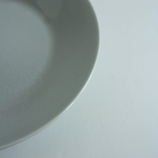 【web限定】グレー釉リム23.5皿 -器市-
