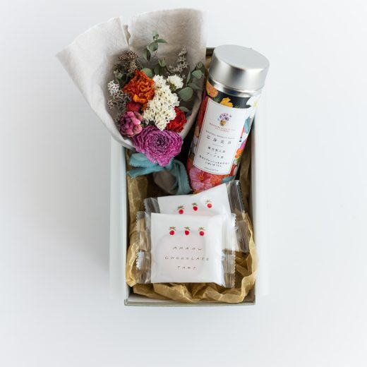 【2024母の日限定】いきいき -お茶とお菓子と花束の贈りもの-