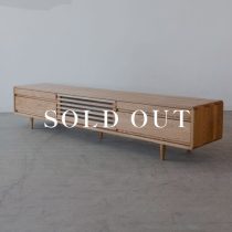 アウトレット家具の［現品SALE］KOKOUS 200TVボードHi　タモ-ライト(オイル仕上げ) 売り切れ