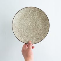 アウトレット食器（器市）の【WEB限定】細目かいらぎメタ7寸皿