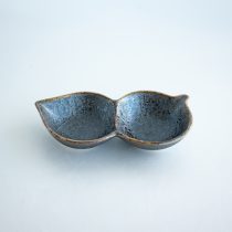 アウトレット食器（器市）の【WEB限定】結晶いぶし 2豆皿