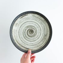 朝潮メタ7寸皿 器市 和食器 アウトレット食器 美濃焼き サイズ感