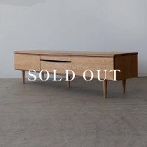 アウトレット家具[現品SALE] アネックス ローボード150 オーク材 - ライト（オイル仕上げ）売り切れ