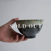 アウトレット食器(器市)の【WEB限定】窯変白流し 反六兵衛4.0丼 売り切れ