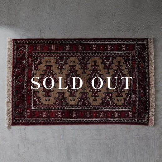 トライバルラグ 133×90cm 【BR-BE】売り切れ