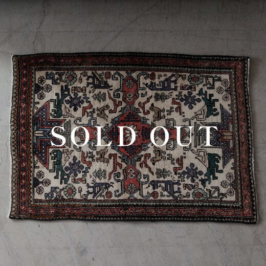 トライバルラグ 105×72cm 【IVD】売り切れ