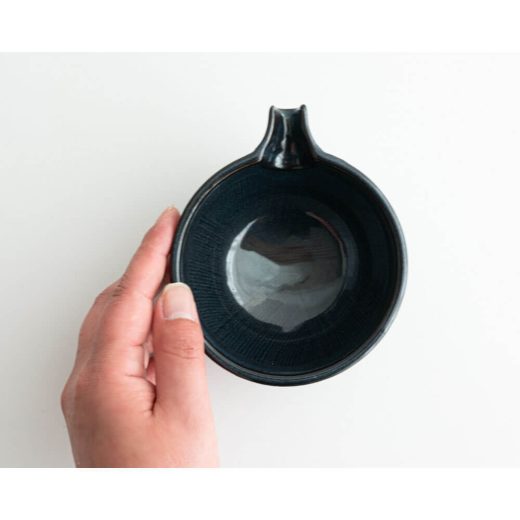 【WEB限定】10cm片口小鉢 ネイビー -器市-［売り切り終了］