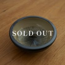 アウトレット食器（器市）の土灰十草 括り手4寸鉢 売り切れ