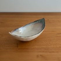 アウトレット家具の【WEB限定】白均窯 船形鉢
