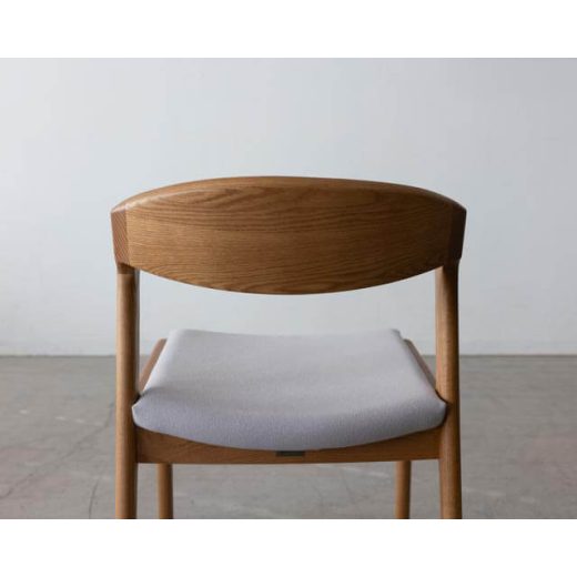 ［現品SALE］CHAIR DC354-1W（張座）レッドオーク無垢材 / ウレタン塗装MO色（ナガノインテリア）