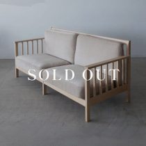 ［リユース品］北の住まい設計社 スポークソファ カエデ - オイル仕上げ 売り切れ