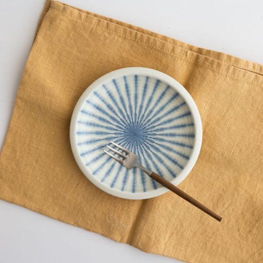 アウトレット食器（器市）の【WEB限定】 Focus 白 括り手4寸皿